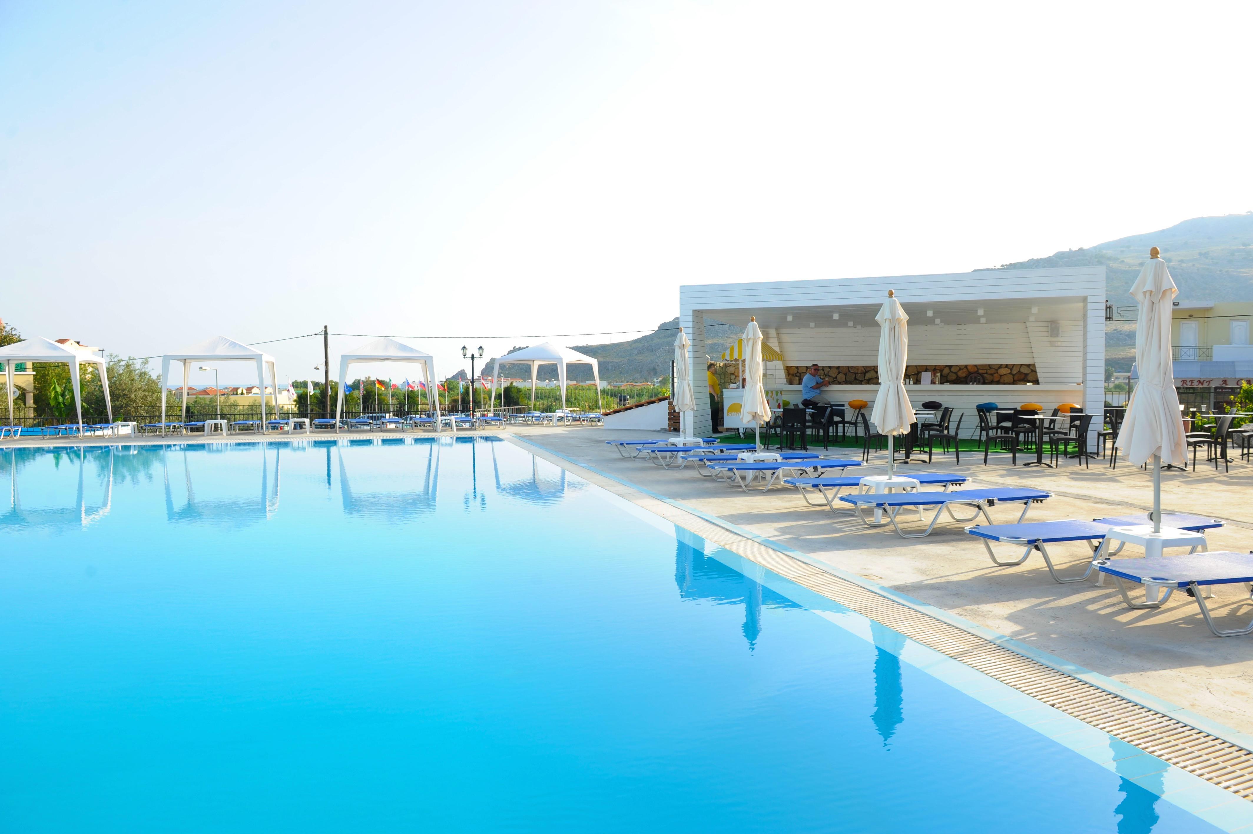 Ellia Hotel Lardos Exterior photo