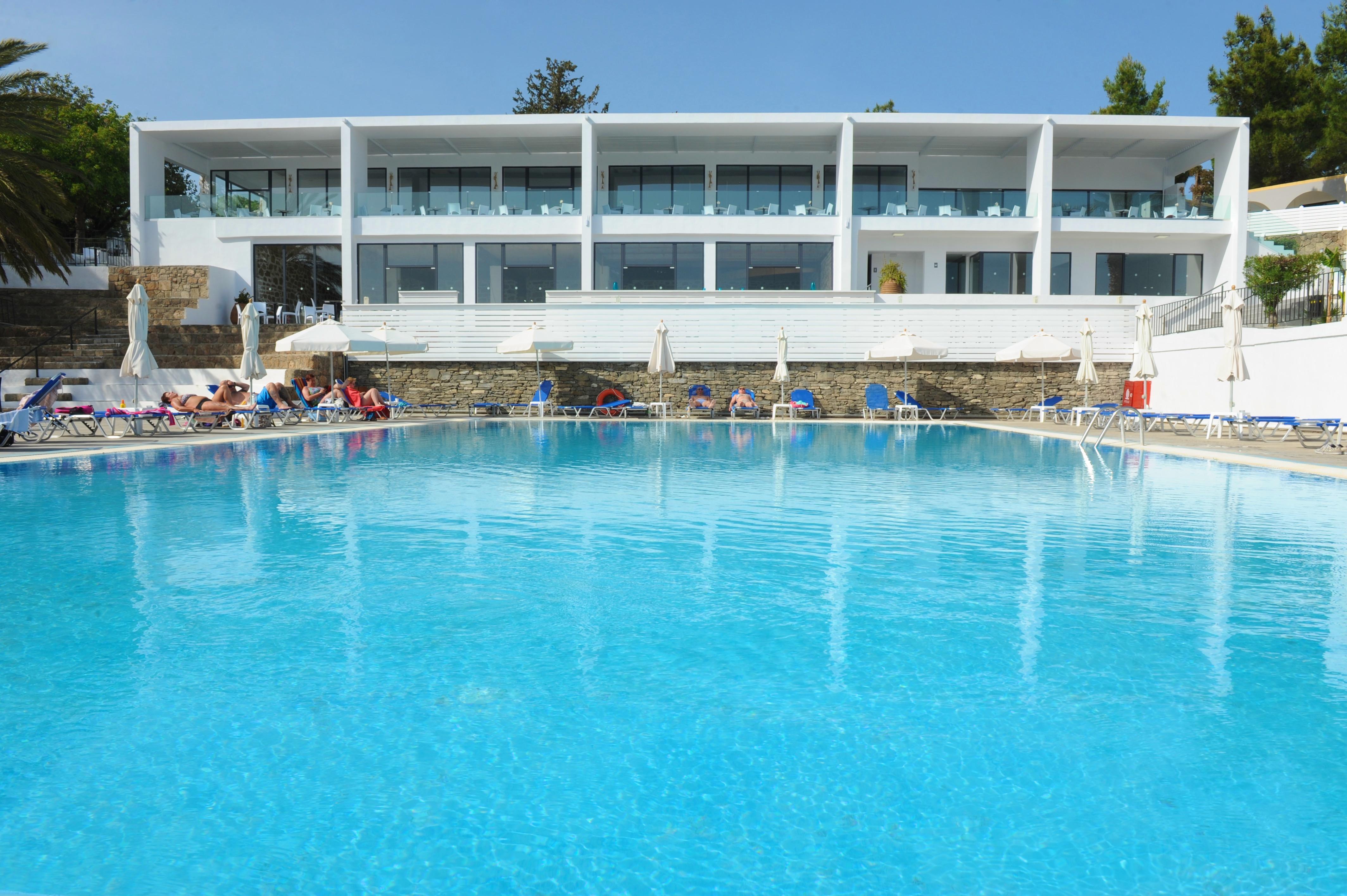 Ellia Hotel Lardos Exterior photo