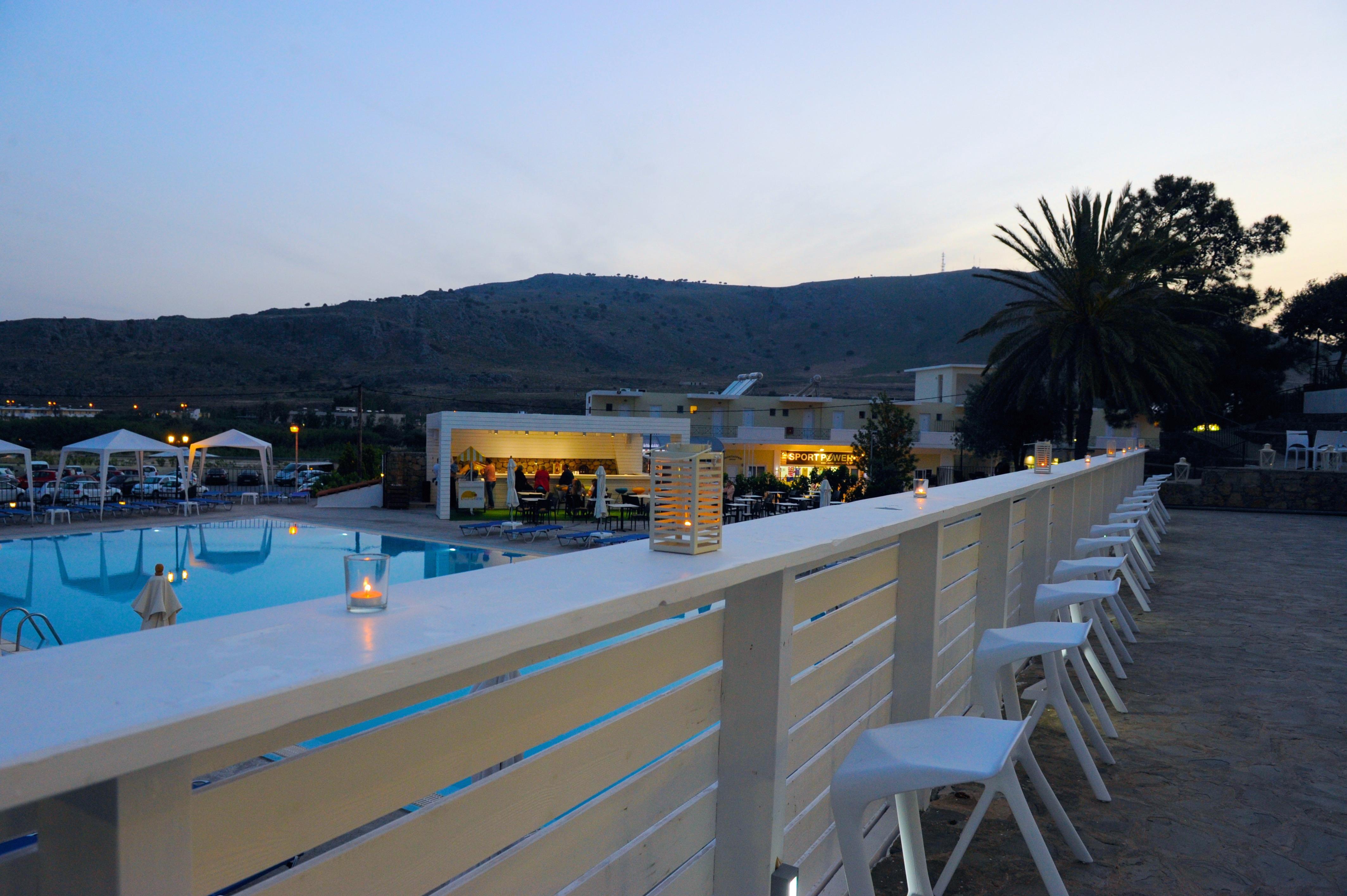 Ellia Hotel Lardos Exterior photo